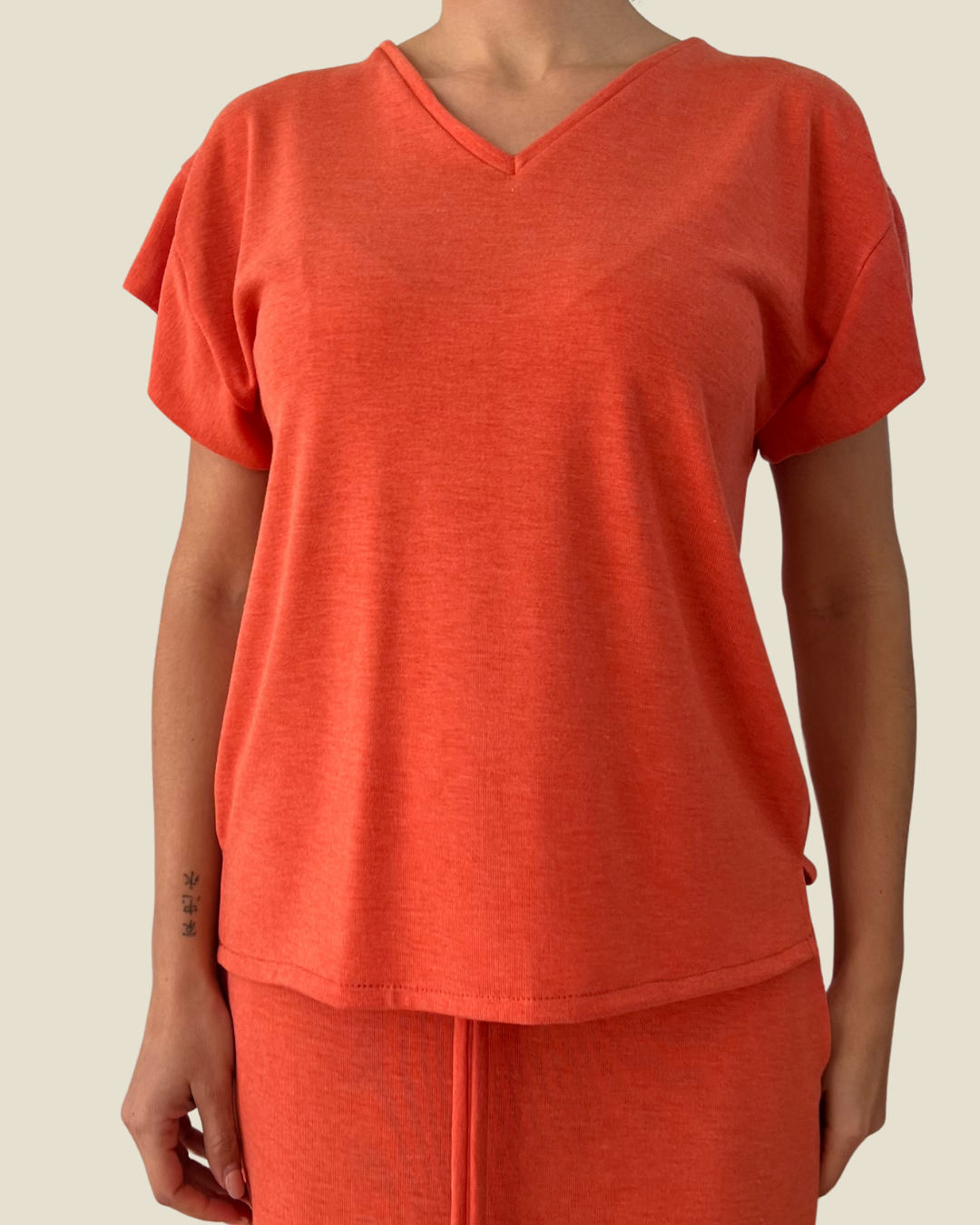 5808 CAMISA -  naranja