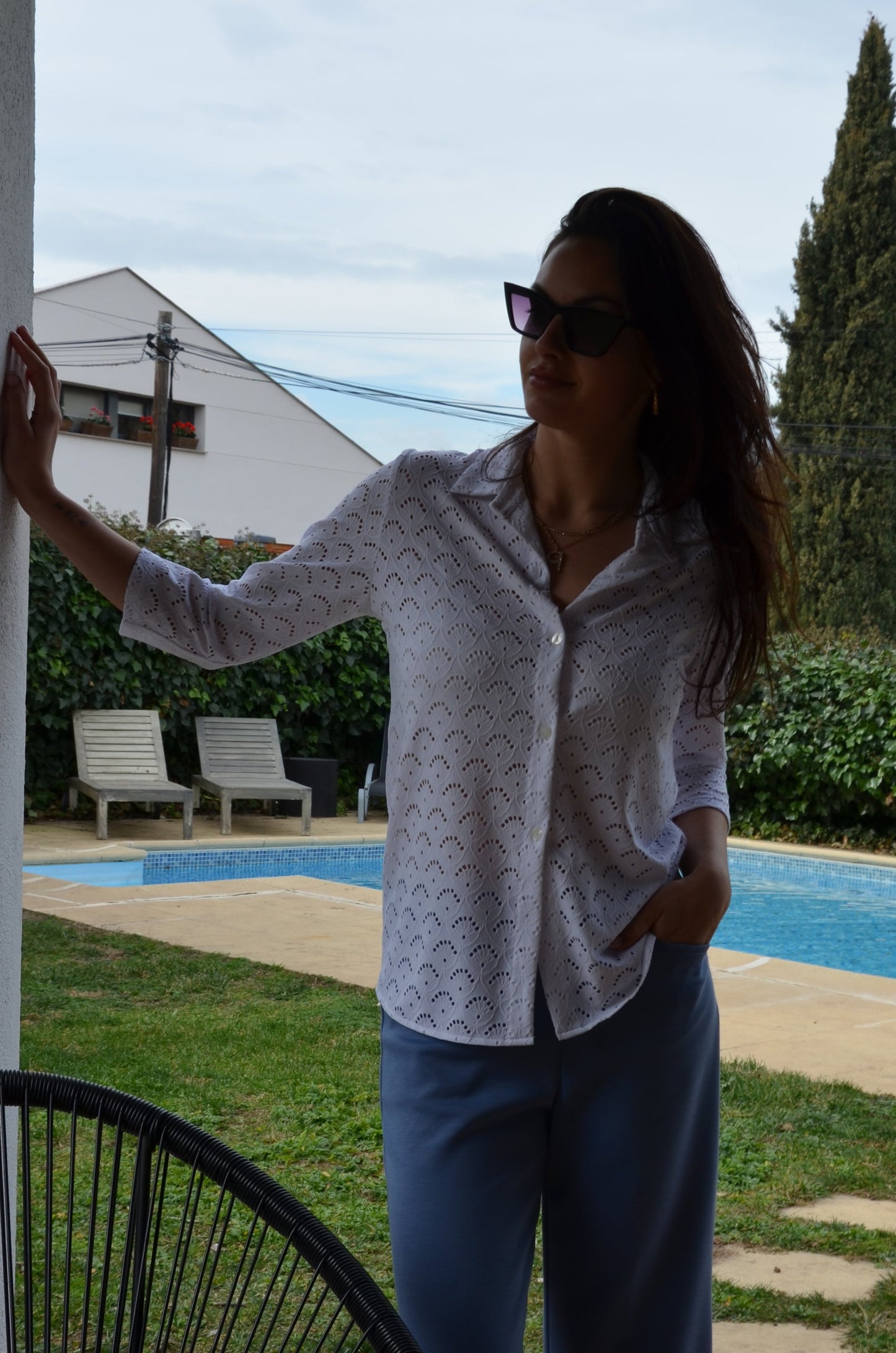 5806 CAMISA - blanco